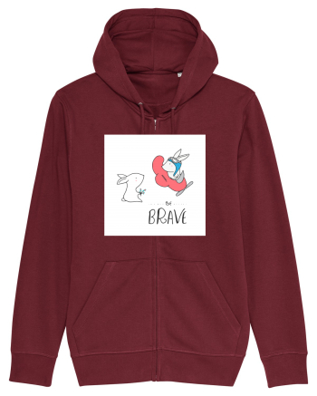 Be Brave Burgundy
