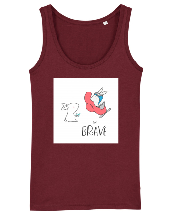 Be Brave Burgundy