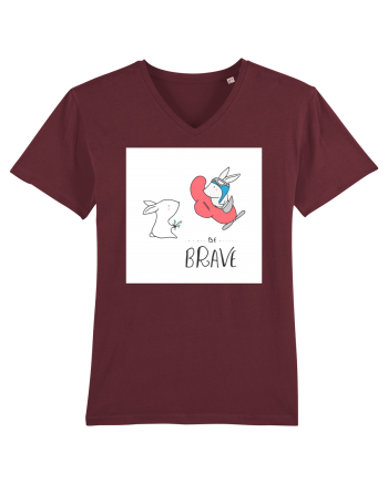 Be Brave Burgundy
