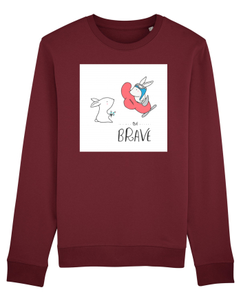 Be Brave Burgundy