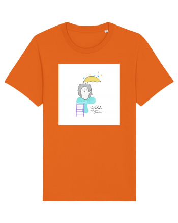 Wild and Free Bright Orange