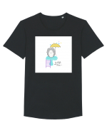 Wild and Free Tricou mânecă scurtă guler larg Bărbat Skater