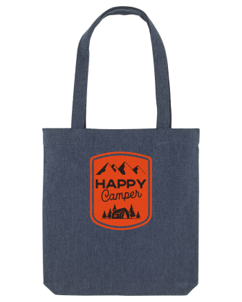Happy Camper Orange Midnight Blue