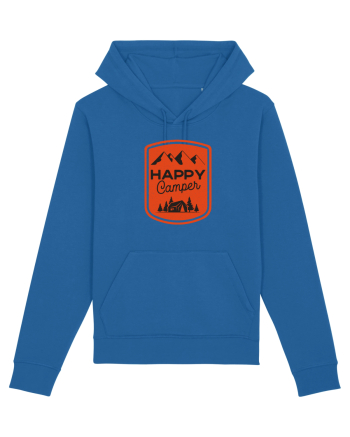 Happy Camper Orange Royal Blue