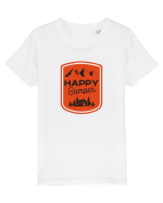 Happy Camper Orange Tricou mânecă scurtă  Copii Mini Creator