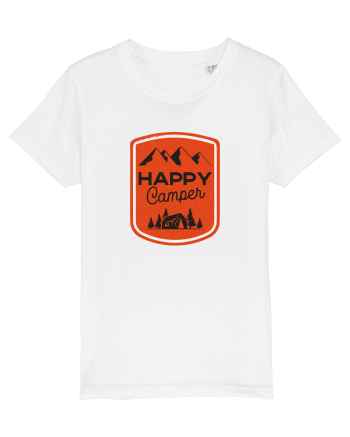 Happy Camper Orange White