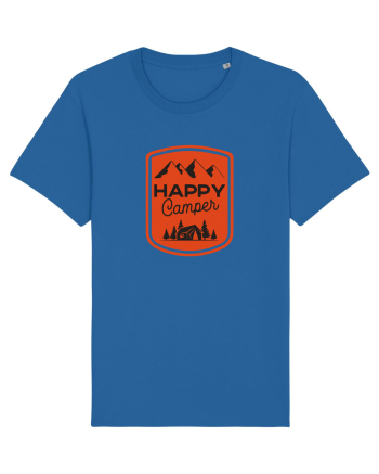 Happy Camper Orange Royal Blue