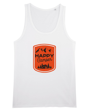 Happy Camper Orange White
