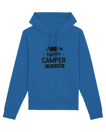 Happy Camper Life is Good Royal Blue