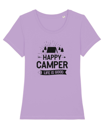 Happy Camper Life is Good Lavender Dawn