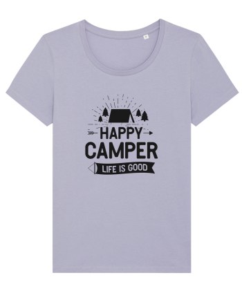 Happy Camper Life is Good Lavender