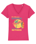 It's Always Summer Tricou mânecă scurtă guler V Damă Evoker