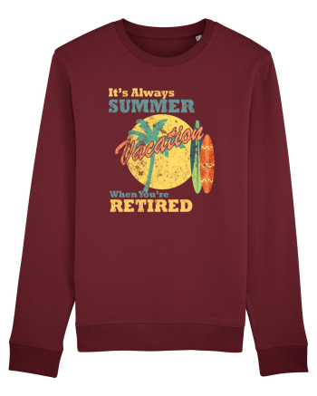 It's Always Summer Burgundy