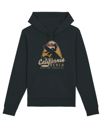 California Beach Surfing Black