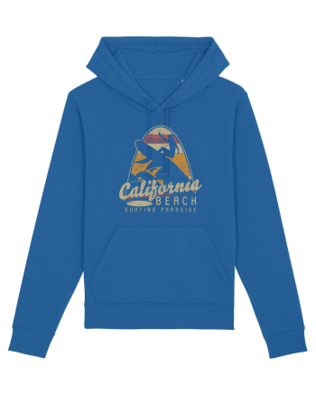 California Beach Surfing Royal Blue
