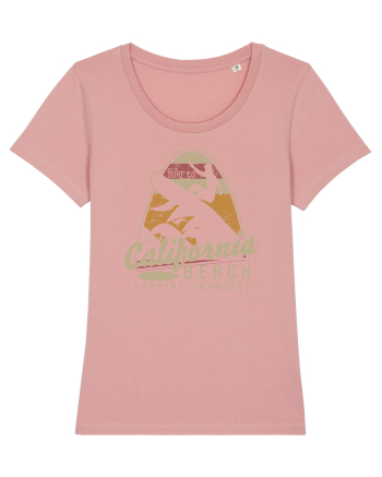 California Beach Surfing Canyon Pink