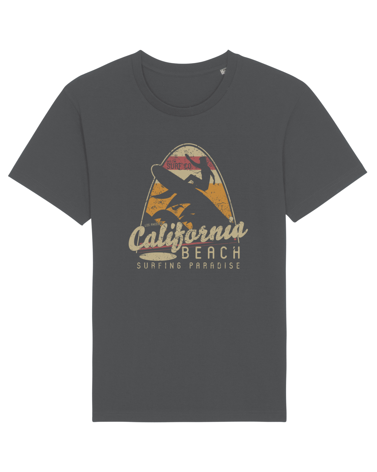 Tricou mânecă scurtă Unisex Rocker Anthracite