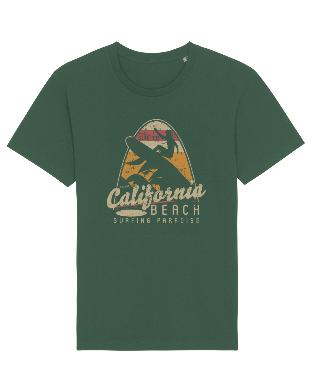 Tricou mânecă scurtă Unisex Rocker Bottle Green