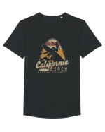 California Beach Surfing Tricou mânecă scurtă guler larg Bărbat Skater