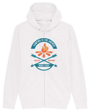 Camping is the Answer White