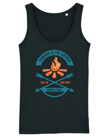 Camping is the Answer Black