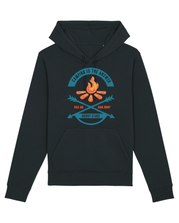 Camping is the Answer Black