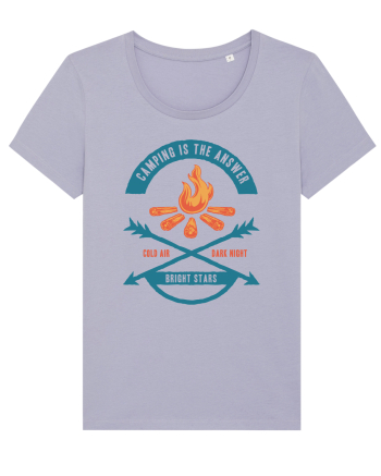 Camping is the Answer Lavender