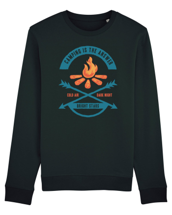 Camping is the Answer Black