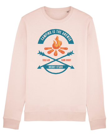 Camping is the Answer Candy Pink
