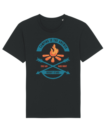 Camping is the Answer Black