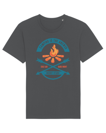Camping is the Answer Anthracite