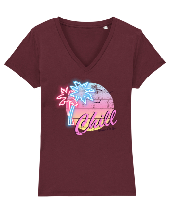 Chill Neon Burgundy