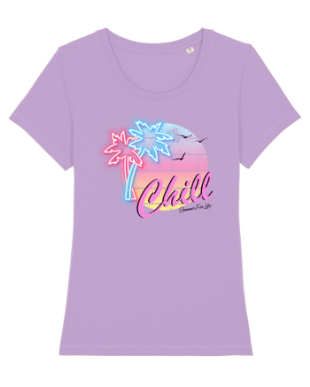 Chill Neon Lavender Dawn