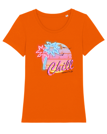 Chill Neon Bright Orange
