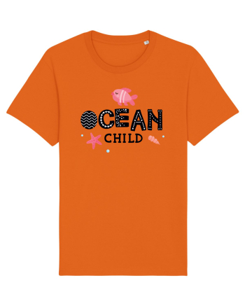 Ocean Cute Bright Orange