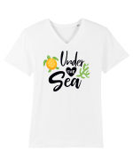 Under the Sea Tricou mânecă scurtă guler V Bărbat Presenter