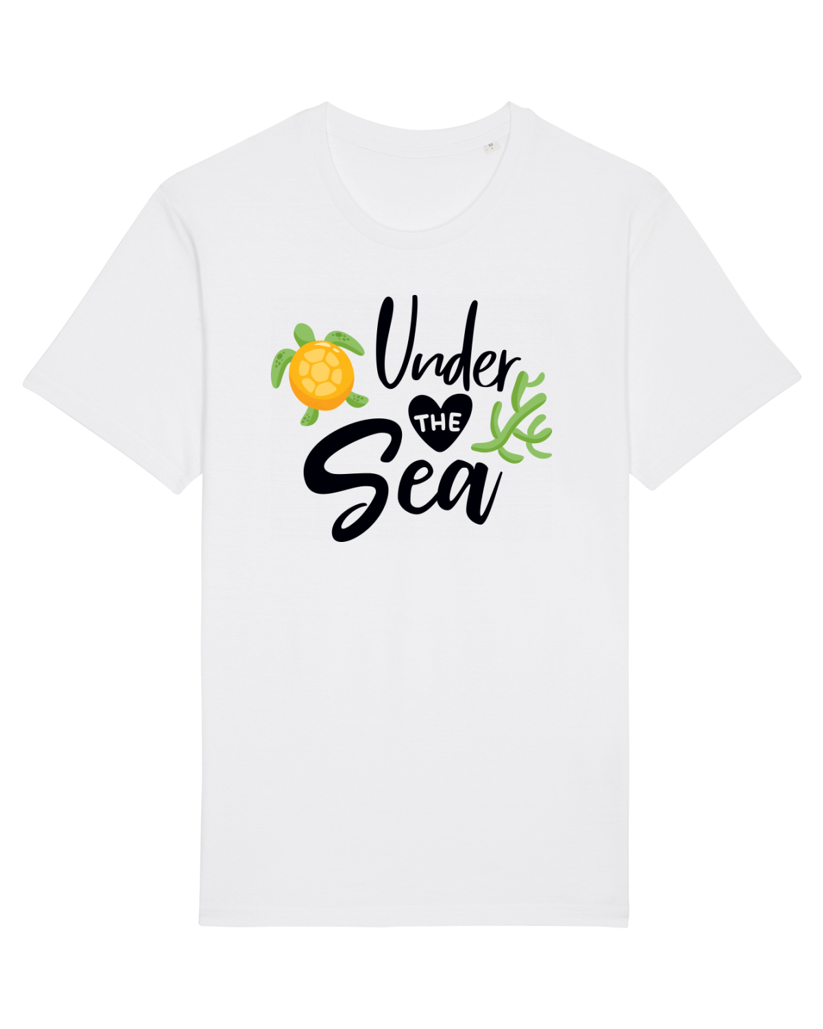 Tricou mânecă scurtă Unisex Rocker White