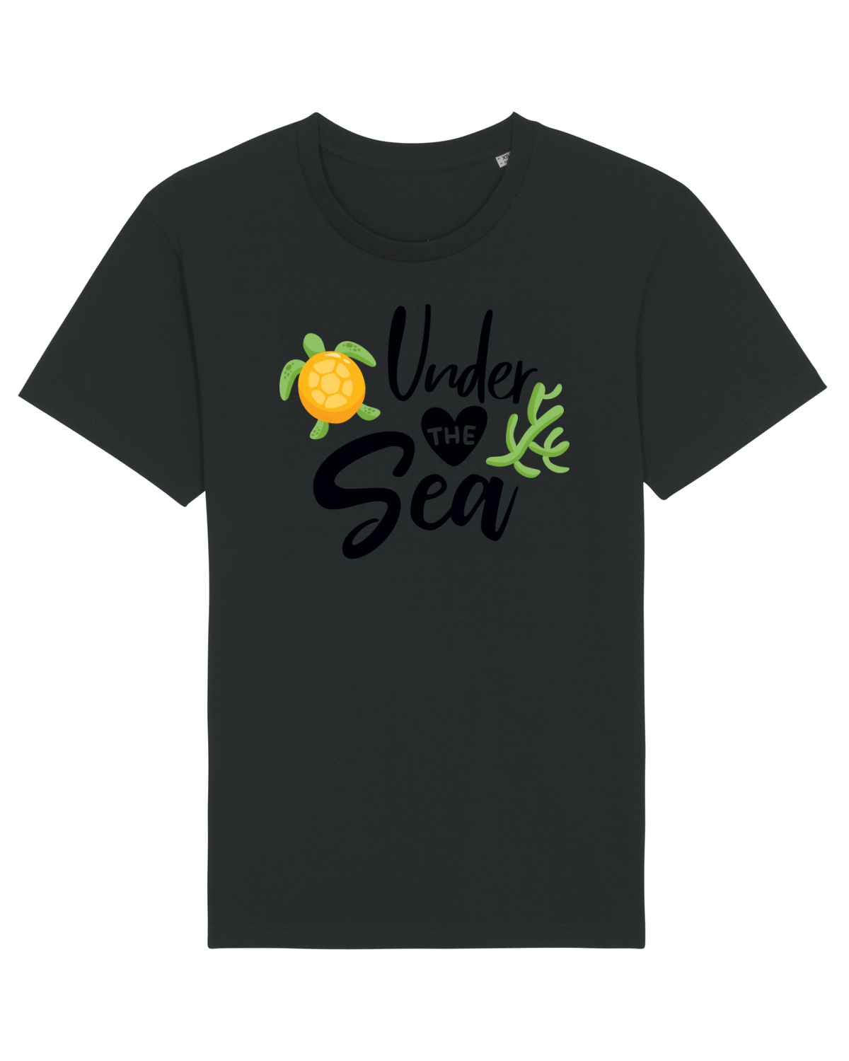Tricou mânecă scurtă Unisex Rocker Black