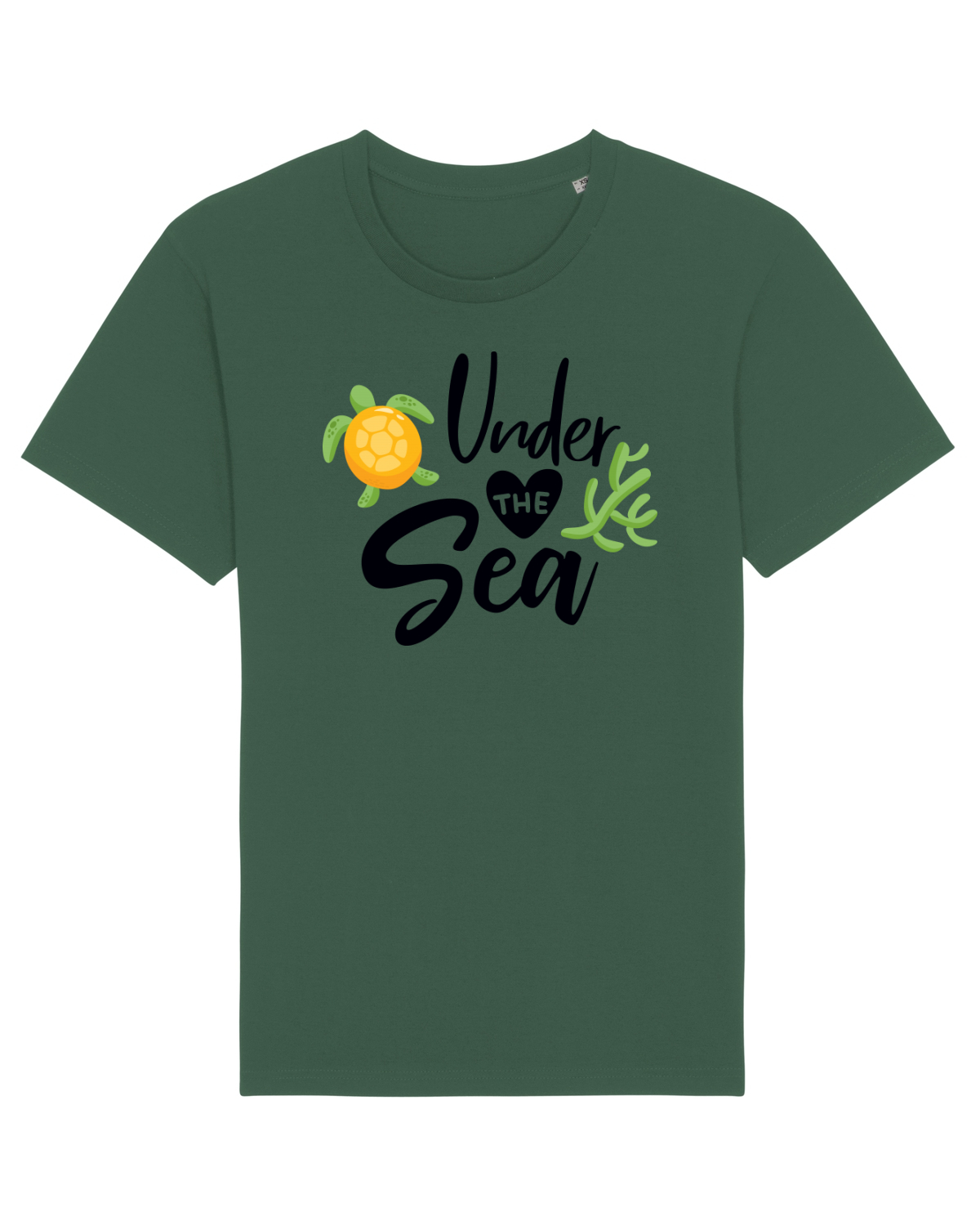 Tricou mânecă scurtă Unisex Rocker Bottle Green
