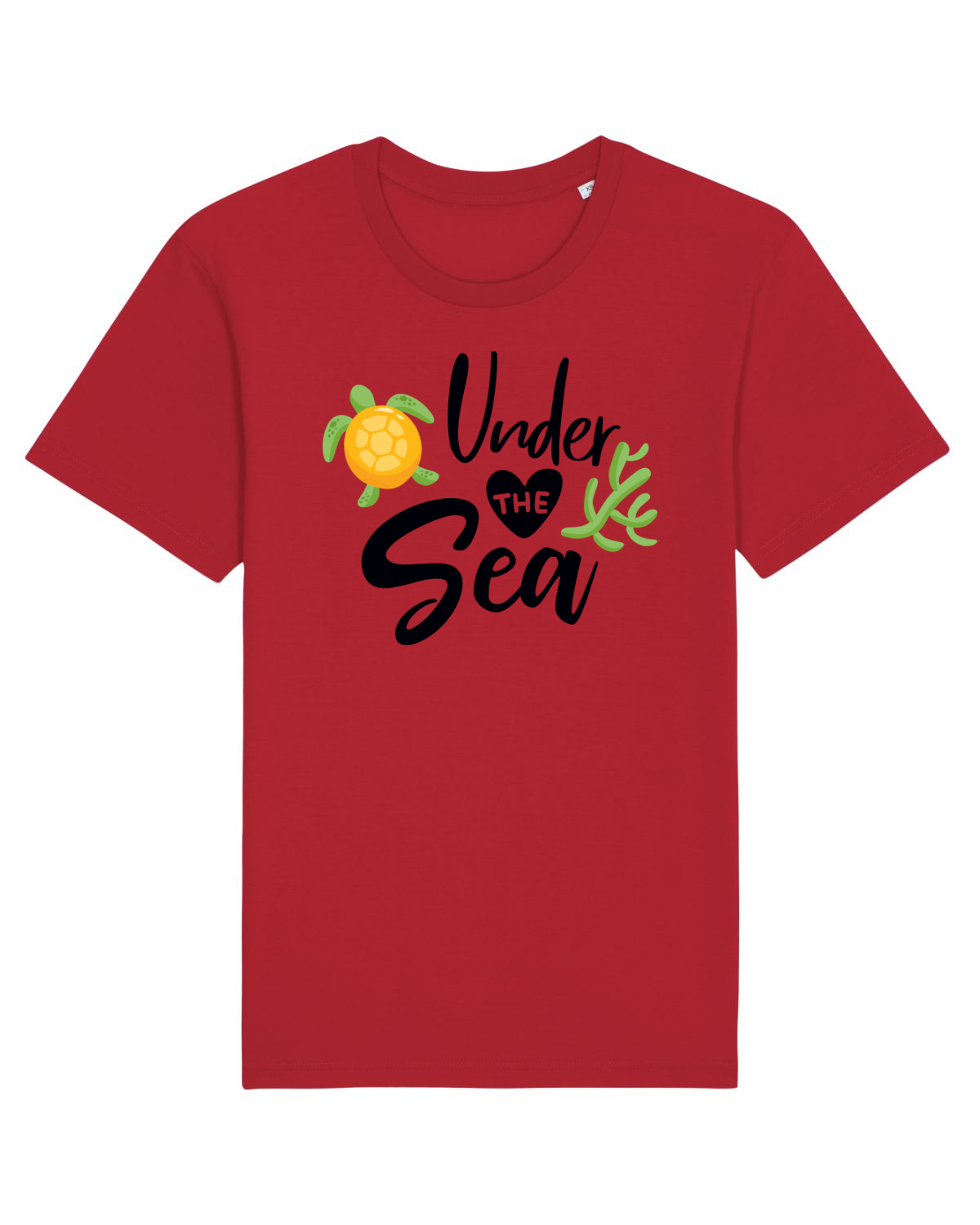 Tricou mânecă scurtă Unisex Rocker Red