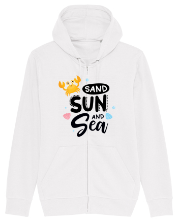 Sand Sun and the Sea White