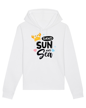 Sand Sun and the Sea White