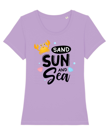 Sand Sun and the Sea Lavender Dawn