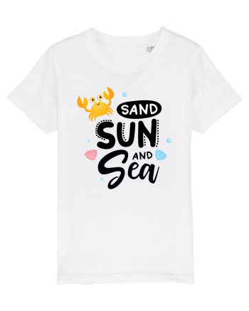 Sand Sun and the Sea White