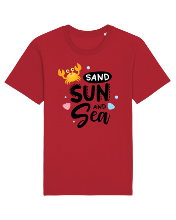 Sand Sun and the Sea Red
