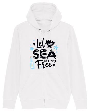 Let the Sea set you Free White