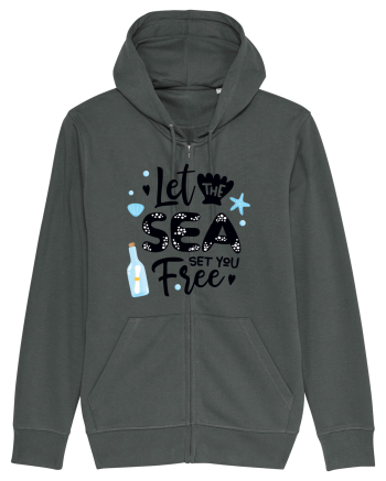 Let the Sea set you Free Anthracite