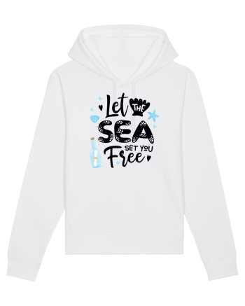 Let the Sea set you Free White