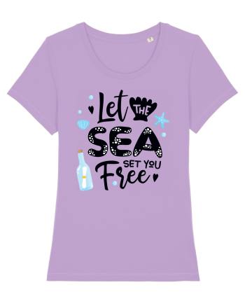 Let the Sea set you Free Lavender Dawn