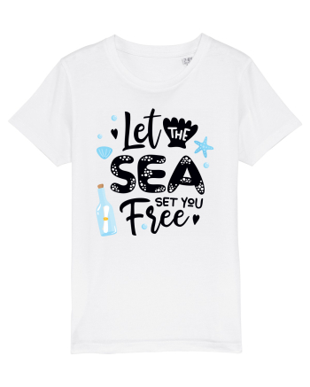 Let the Sea set you Free White